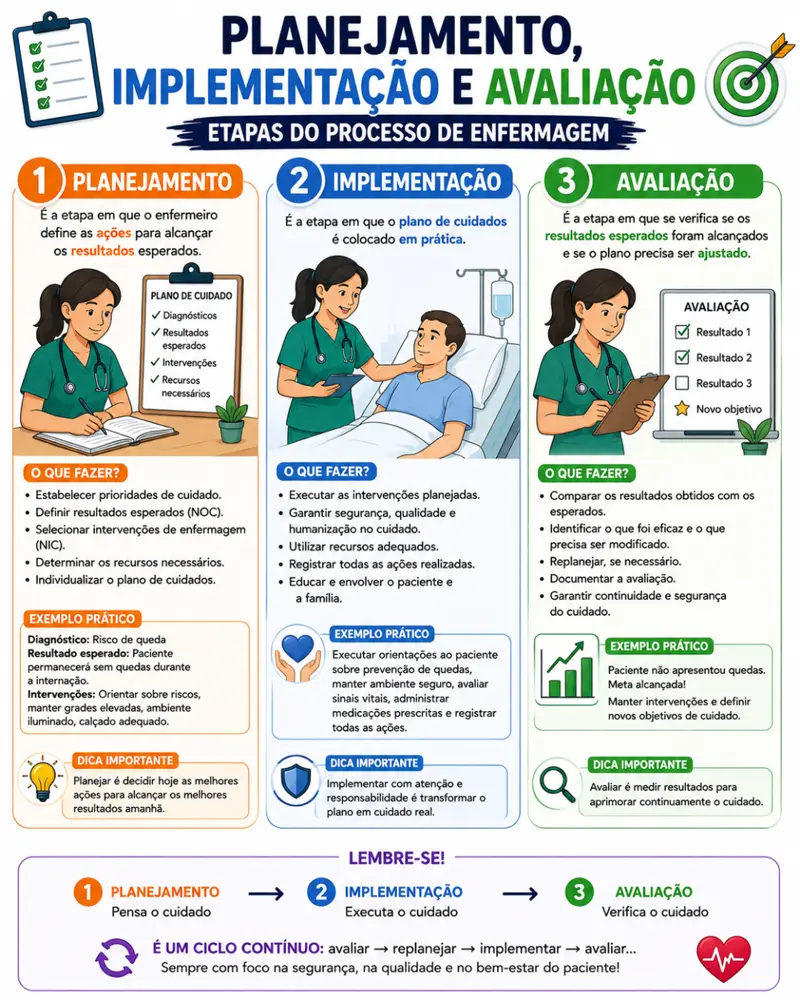 Planejamento, Implementação e Avaliação